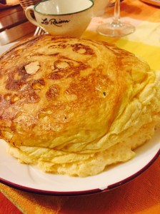 Famous Mère Poulard omelet