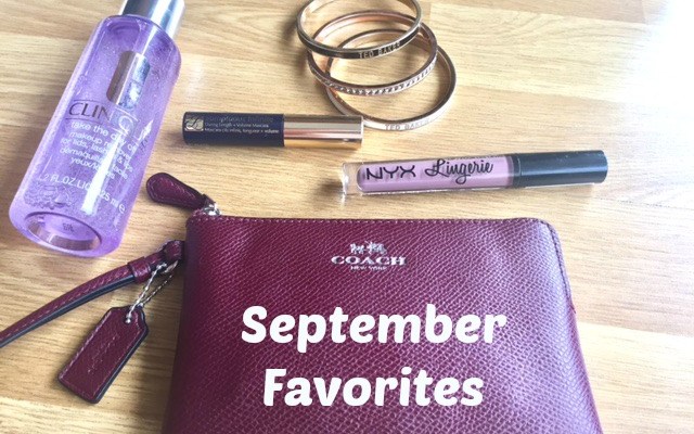 danetigress beauty blog september favorites review coach esteelauder clinique tedbacker nyx