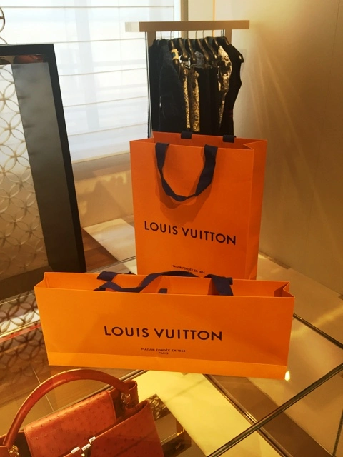 danetigress fashion blog louisvuitton handbag packaging new imperial saffron